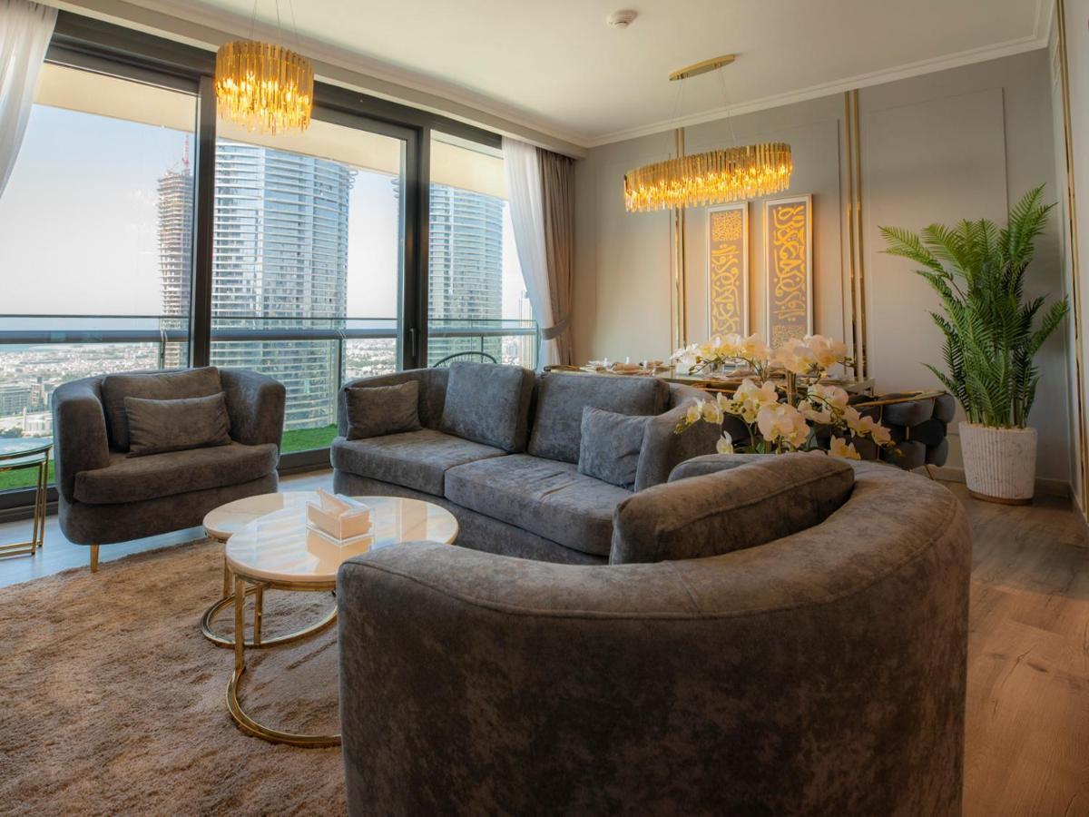 Апартаменты First Class 2Br With Full Dubai Skyline & Sea View Экстерьер фото