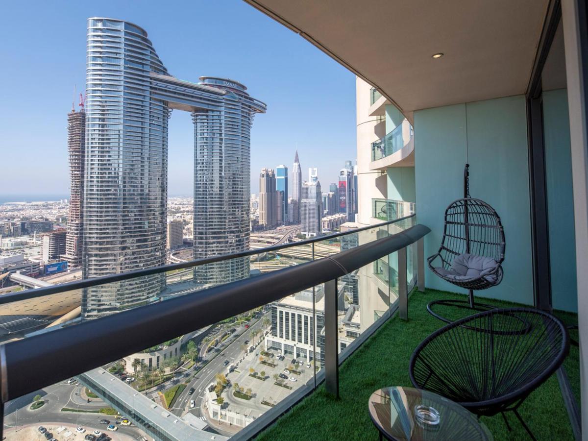 Апартаменты First Class 2Br With Full Dubai Skyline & Sea View Экстерьер фото